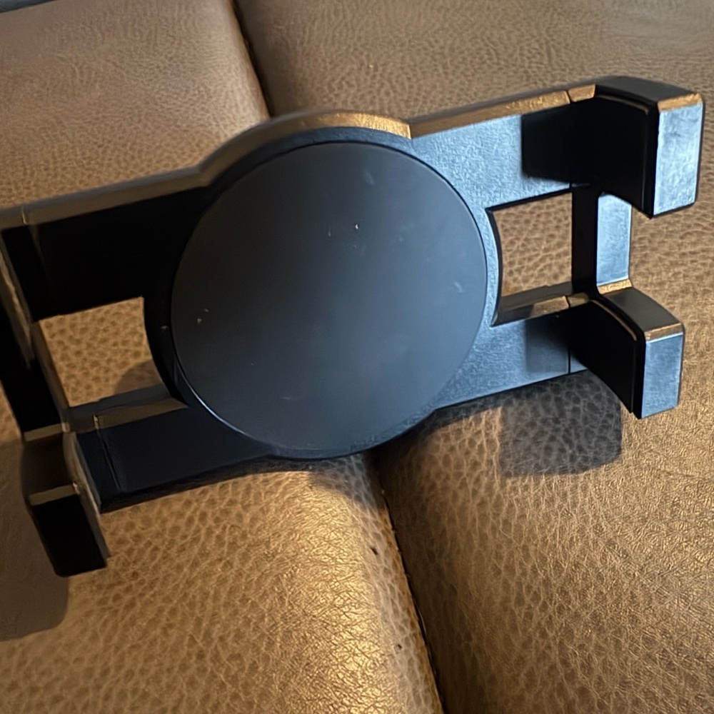 Sleek Black Phone IPad Holder